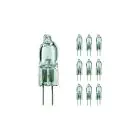 Multipack 10x Philips Microprojection Halogen G4 Bulb Focusline 10 W 