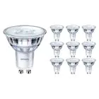 Multipack 10x Philips Corepro LED Spot GU10 PAR16 4.9W 460lm 36D - 830 Warm White | Replaces 65W