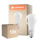 Multipack 10x Ledvance Classic LED E27 Pear Filament Frosted 18W 2452lm - 827 Extra Warm White | Dimmable - Replaces 150W