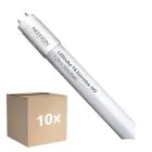 Multipack 10x Noxion LED Tube T8 Avant Extreme (EM/Mains) High Output 11.2W 1575lm - 840 Cool White | 90cm - Replaces 30W