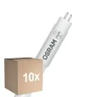 Multipack 10x Osram LED Tube T5 (HF) High Efficiency 10W 1350lm - 830 Warm White | 85cm - Replaces 21W