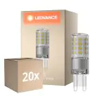 Multipack 20x Ledvance Performance LED Capsule Clear G9 4.4W 600lm - 827 Extra Warm White | Dimmable - Replaces 48W
