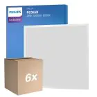 Multipack 6x Philips LED Panel Ledinaire RC065B 28W 3400lm - 865 Daylight | 60x60cm - UGR 