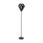 Eglo Floor Lamp Carlton 5 Steel Black | IP20 - Suitable for 1x E27 
