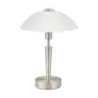 Eglo Table Lamp Solo 1 Steel Satin Nickel | IP20 - Suitable for 1x E14 