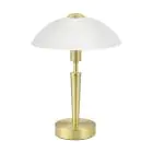 Eglo Table Lamp Solo 1 Steel Gold White | IP20 - Suitable for 1x E14 