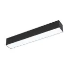 Eglo Ceiling Light Salitta Aluminium Black 9W 1080lm - 830 Warm White