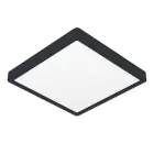 Eglo Ceiling Light Fueva 6 Plastic Black 13W 2100lm - 827-840-865 CCT