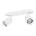 Eglo Ceiling Spot Camaldoli Steel White | Suitable for 2x GU10
