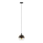 Eglo Pendant Ariscani 1 Steel Black | Suitable for E27