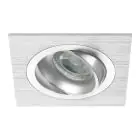 Noxion Recessed Spot Boxi MR16 Tiltable Aluminium | Cutout 80mm - GU10 Socket